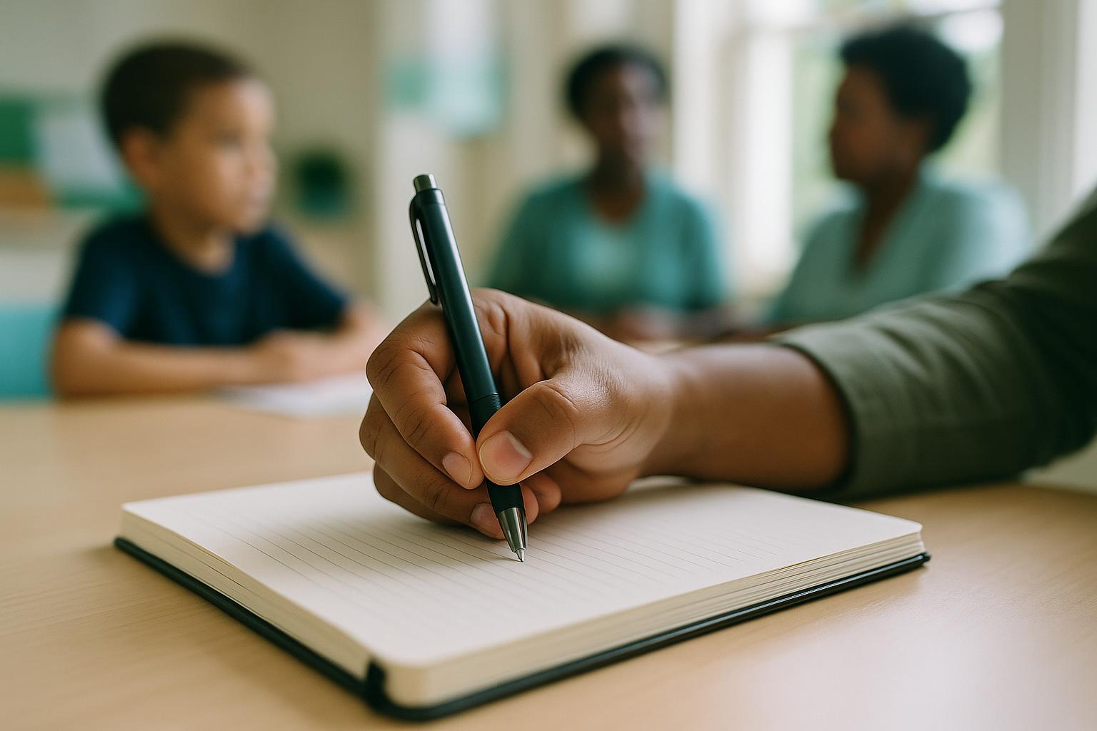 IEP Meeting Notes Template to Track Decisions and Follow-Up